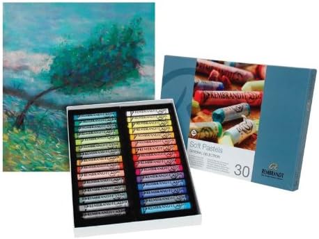 Talen's Rembrandt Soft Pastel 30-Color Landscape Set