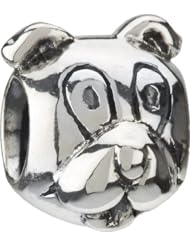 Authentic Chamilia Sterling Silver Charm "Dog Face" GB-8 (RETIRED)