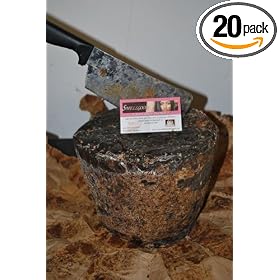 Raw African Black Soap from Ghana - 1 Lb