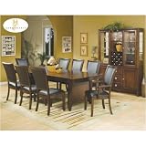 7pc Capria Collection Dining Table & 6 Chairs Set
