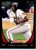 2011 Bowman Baseball Card # 167 Vladimir Guerrero - Texas Rangers - MLB Trading Card in a Protective Display Case