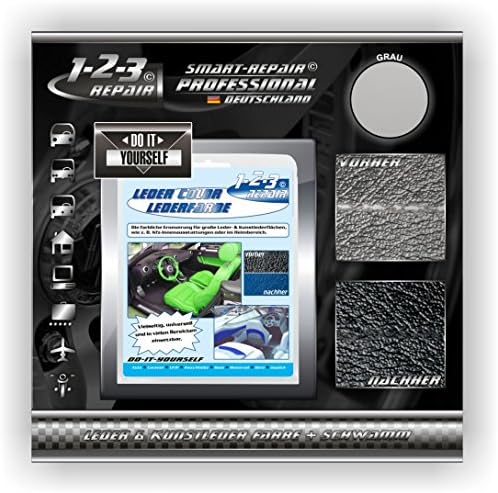 Leather Leatherette Dye Paint Color Colorant Vinyl Dye Leather Dye Kits Gray