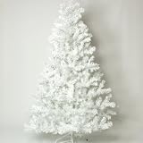 7Ft White Artificial Christmas Tree