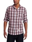 Aviator Men's The Ian Woven Plaid Sport Shirt