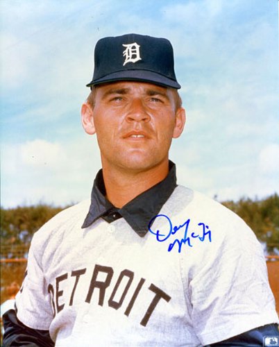 Denny McLain Autographed / Signed Detroit Tigers 8x10 Photo