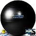 Exercise Ball - Anti Burst - Balance & Stability Ball to Help with Fitness Workout - for Pilates, Core, Tone and Ab - Free Pump