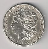 1897-S Morgan Dollar in 2x2 plastic flip # 2324