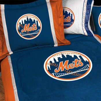MLB New York Mets - BOYS BEDDING SET - Sports Twin/Single Size