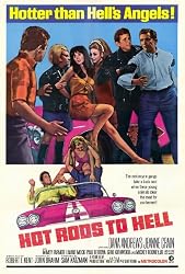 Hot Rods to Hell Poster 27x40 Dana Andrews Jeanne Crain Mimsy Farmer