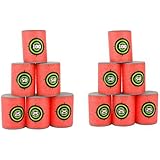 Yosoo 12 Pcs Dart Foam Gun Shoot EVA Soft Bullet Target Kids Toy For NERF N-Strike Blasters