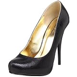 Black Women's Laddie Pump,Black,8 M US