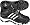 Black/Running White/Metallic Silver