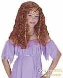 Girl's Auburn Princess Costume Wig