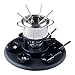 Kitchen & Housewares : Tuxton 24-Piece Stainless Steel Fondue Set, Black