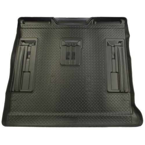 Husky Liners Custom-Fit Rubber Cargo Liner for Select Cadillac/Chevrolet/GMC Models (Black)