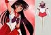 Sailor Moon Sailor Raye Mars Cosplay Costume with Tiara Glove