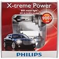 Philips 9003 XPS2 X-treme Power Headlight Bulb, Pack of 2
