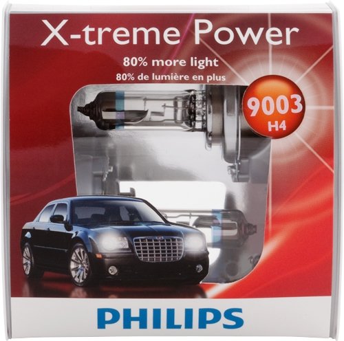 Philips 9003 XPS2 X-treme Power Headlight Bulb - Pack of 2