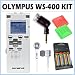Olympus WS-400S Digital Voice Recorder with 1 GB Built-in Flash Memory + Accessory Kit