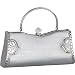 Coloriffics Handbags Textured Framed Evening Bag