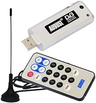 August PC/Laptop USB Freeview/HDTV Receiver - Silver - Vista Compatible