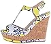 LFL by Lust for Life Women's L -Lana Wedge Sandal