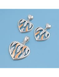 Sterling Silver Sets - Heart