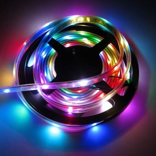 Dqdf Rgb5050 Smd Ws2811 13.1ft/4metre 30 Leds/m Flexible Waterproof Strip Lighting Addressable Dream Color LED Strip