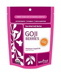 Navitas Naturals Goji Berries, 16-Ounce Pouches