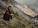 Tibetan Pilgrims at Thangka Unveiling at the Annual Shoton Festival Photographic Poster Print, 24x18