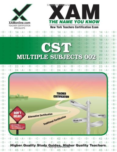 Books: NYSTCE CST Multiple Subjects 002  XAM CST  Paperback  