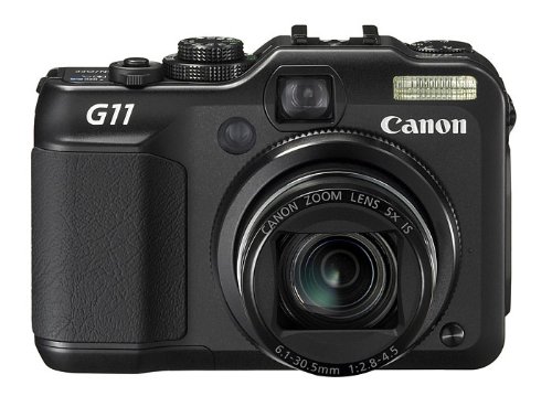 Canon PowerShot G11 Digitalkamera (10 Megapixel, 5-fach opt. Zoom, 7,1 cm (2,8 Zoll) LCD-Display) schwarz