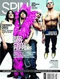 SPIN MAGAZINE--AUGUST 2002 ISSUE (RED HOT CHILI PEPPERS) ON COVER