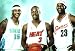 NBA Stars (Carmelo Anthony, Dwyane Wade, LeBron James) Sports Poster Print - 11x17