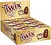 TWIX Christmas Candy Santa, Singles Size Chocolate Cookie Bars, Great for Stocking Stuffers, 1.06 oz. 24 Count