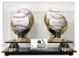 Johnny Bench, Yogi Berra, Carlton Fisk and Gary Carter - Brilliant Backstops - Autographed Baseballs with 4 Ball Display Case