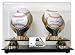 Johnny Bench, Yogi Berra, Carlton Fisk and Gary Carter - Brilliant Backstops - Autographed Baseballs with 4 Ball Display Case