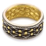 GURHAN Capitone High Karat Gold And Alloy Ring