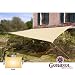 Corasol Premium Sonnensegel, 6x4m, rechteckig, sandbeige