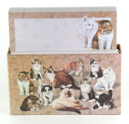 Blocco note decorato Gattini