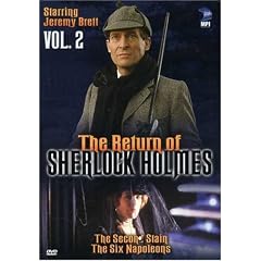 The Return of Sherlock Holmes, Vol. 2: The Second Stain/The Six Napoleans [DVD] [1986] [Region 1] [US Import] [NTSC]