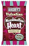 Hershey's Valentine's Chocolate Covered Marshmallow Heart, 2.2-Ounce Packages (Pack of 12)