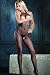 Seamless Boob Out Fishnet Bodystocking, One Size 8 to 14