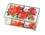 Butterfly and Rose Glass Trinket box