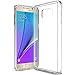 Note 5 Case, LK [Air Hybrid] Ultra Slim Shockproof [Crystal Clear] Back Protective Case + TPU Bumper Cover for Samsung Galaxy Note 5 (Clear)