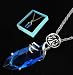 Final Fantasy X Blue Stone Necklace Pendant Cosplay