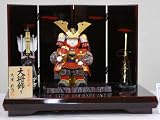 五月人形木目込み子供大将　大里彩作　木目込大将飾り　6-8320
