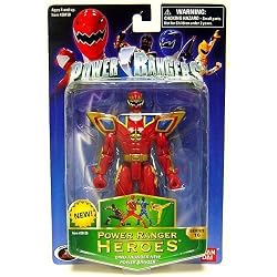 Power Rangers Heroes Dino Thunder Series 16 Action Figure New Ranger (Maroon)