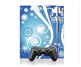 Breeze Snow Flakes Design PS3 Playstation 3 Body Protector Skin Decal Stick ....