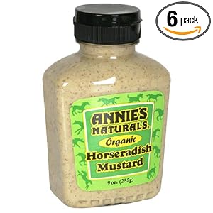 Annie's Organic Horseradish Mustard, 9-Ounces (Pack of 6) by Horseradish Mustards